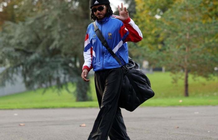 French team: in Clairefontaine, the rise of the steps and the fashion show of the players in pictures