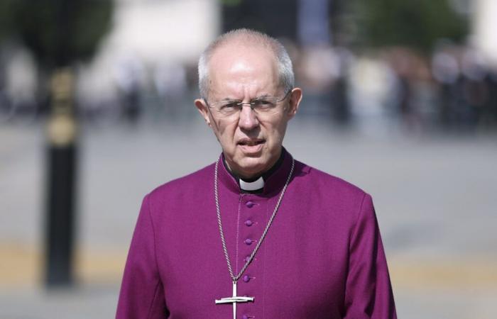 Resignation of Anglican Church leader Justin Welby, splashed