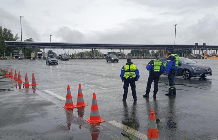 Posted at a toll in Gironde, the gendarmes carry out a big dragnet