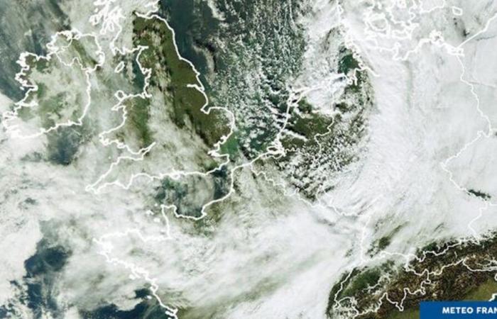 These satellite images announce a cold snap in France… And a new deluge in Spain