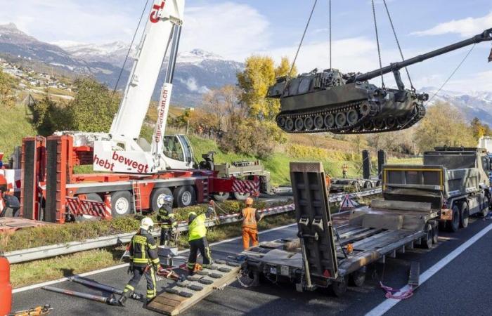 The A9 reopened after the accident in Sierre between two army trucks – rts.ch