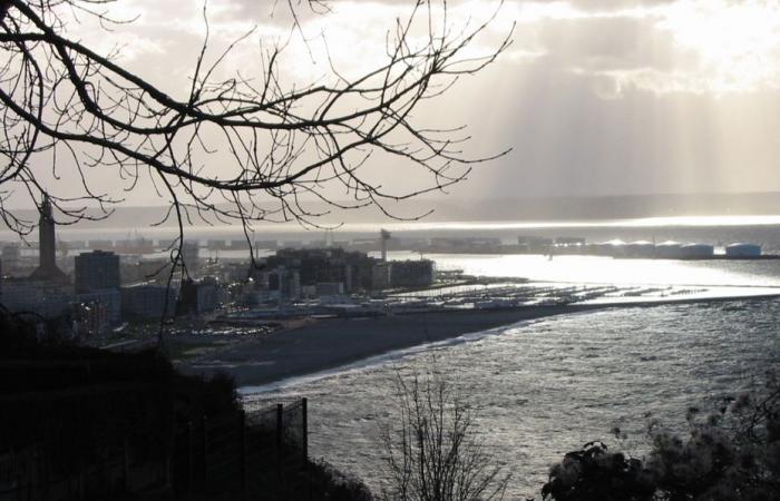 A TUESDAY punctuated by showers in Normandy