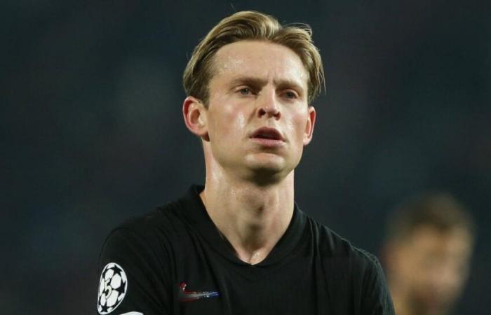 De Jong burst into tears after injury