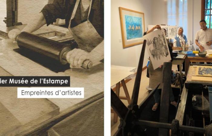 Imprints of artists: The printmaking museum workshop at the Marsam gallery