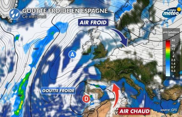 Weather France-Spain: The “cold drop” returns with its share of floods, the last time there were 222 deaths