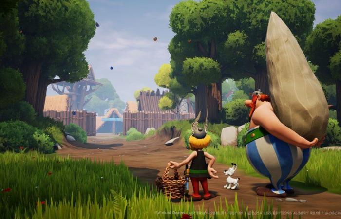 Asterix, the new virtual reality game which is a hit this fall near Toulouse