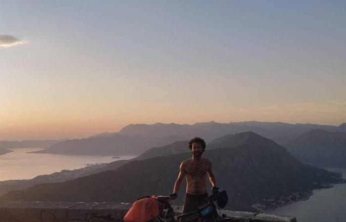 After 9,000 km on a bike, Nazairian Antonin Crusson returns home