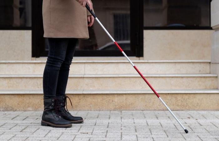 Blind, she asks for benefits but is refused because she went to an interview accompanied by her mother