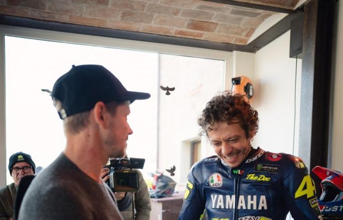 MotoGP Network coverage: A special guest at the Rossi Ranch