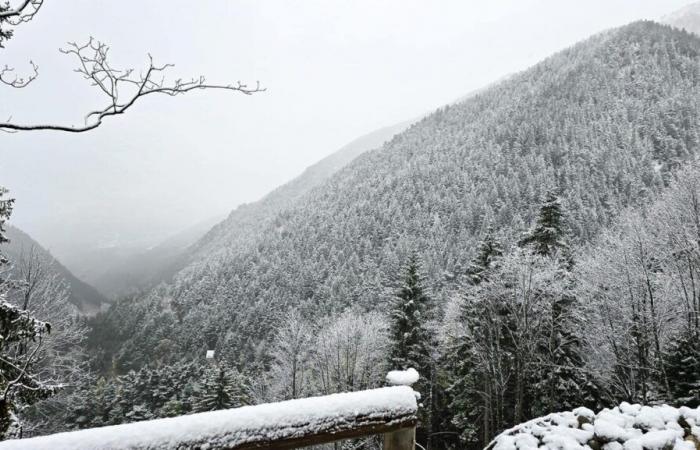 Near Nice, the first snows are falling: here are the magnificent images