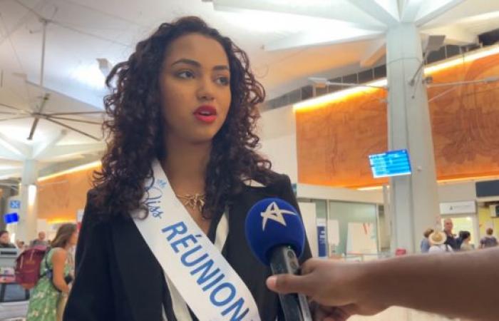 Miss France 2025: Marine Futol, Miss Réunion 2024, flies off to prepare for the ceremony