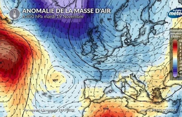 Winter atmosphere, where will it be the coldest this week?