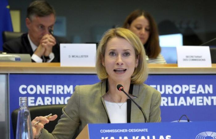 EU top diplomat nominee strongly backs Ukraine and underlines China’s links to the war