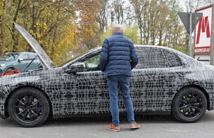 Here is the first appearance for the future electric BMW 3 Series!