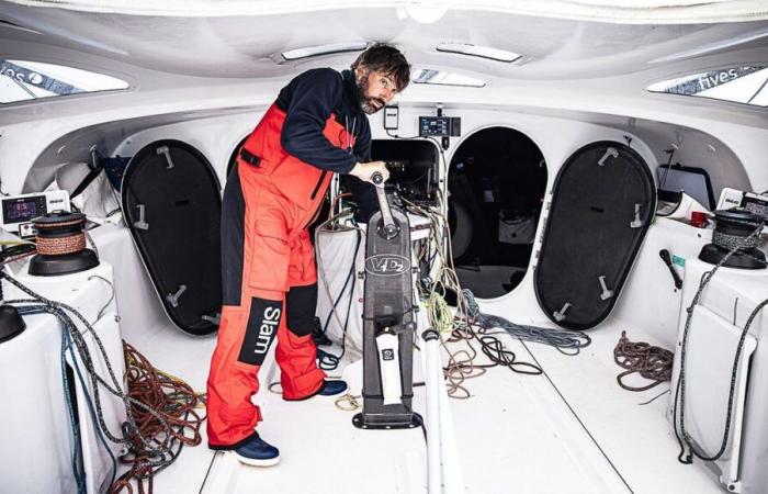 Vendée Globe: “I don’t realize that we are going on a world tour”, the first impressions of skipper Louis Duc