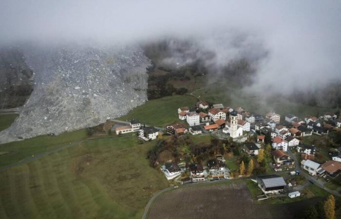 Threatened by a new landslide, the village of Brienz must be evacuated by Sunday