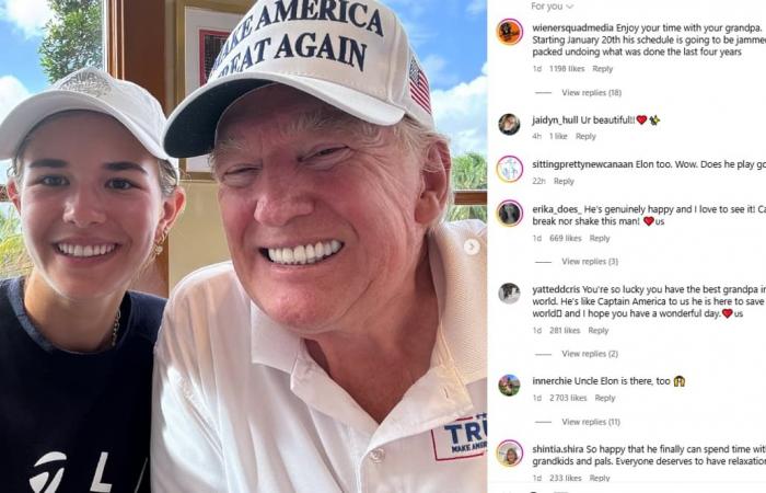 Golfer, influencer… Who is Kai Trump, the new star of the president-elect’s clan?