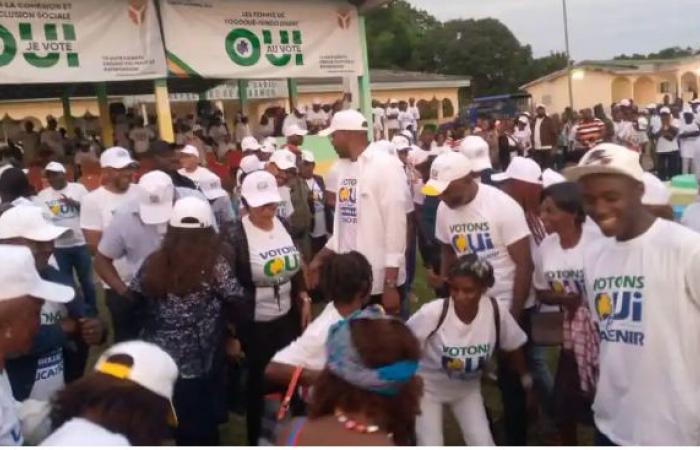 the campaign for “yes” intensifies – Journal du Gabon