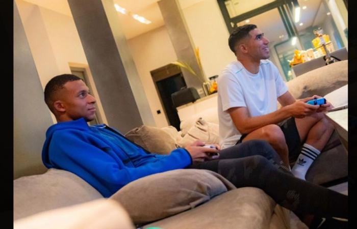 Kylian Mbappé, absent with the France team, was back… in Paris with his friend Achraf Hakimi