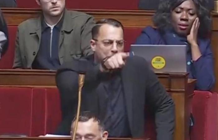 Incident at the National Assembly when LFI deputy Sébastien Delogu strongly attacks Aurore Bergé: Was she really described as a “big trash” as some claim? – VIDEO