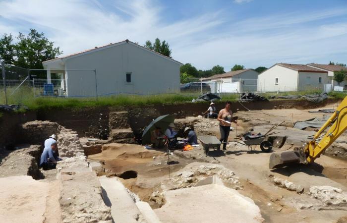 Villeneuve-sur-Lot: in Eysses, remains reveal monumental thermal baths