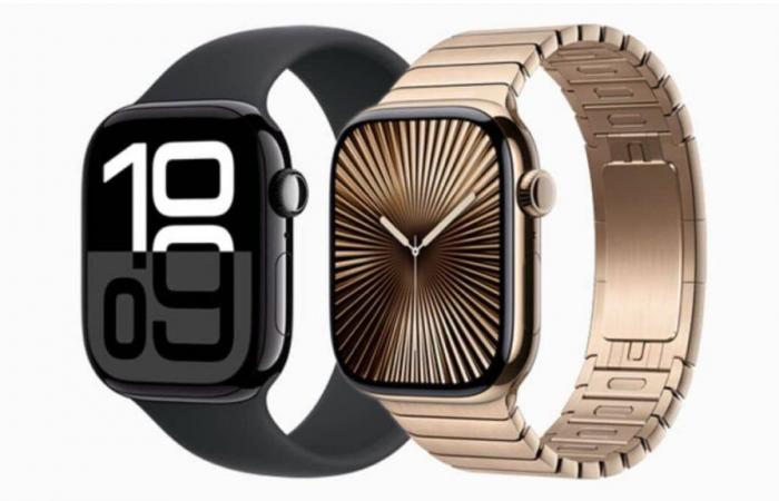 Apple releases a gold bracelet to decorate its connected watch