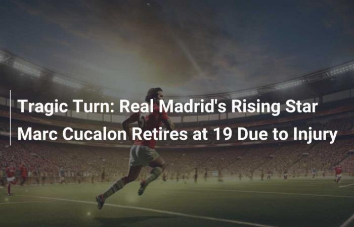 A Tragic Turning Point: Madrid’s Rising Star Marc Cucalon Retires at 19 Due to Injury