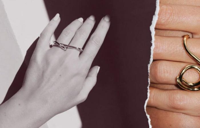 A ring on several fingers, the improbable jewelry trend that is taking up more and more space