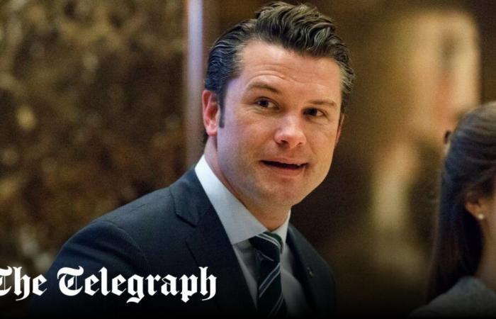 Trump names Fox News host Pete Hegseth as defense secretary