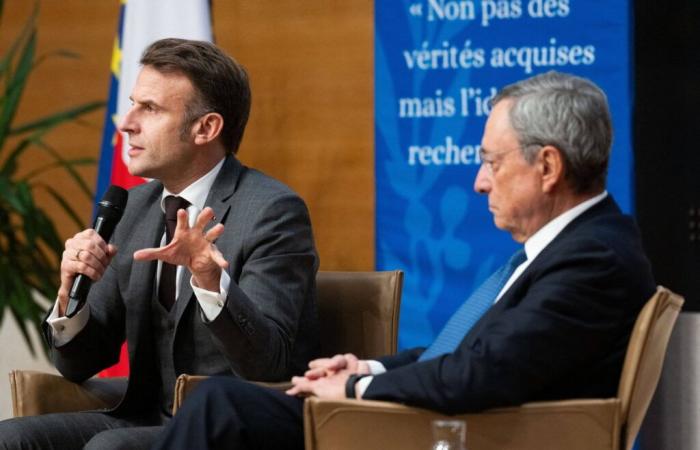 On Europe, Emmanuel Macron takes the same words and starts again