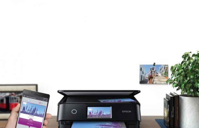 Epson unveils its new Expression XP-8800 printer with color touch screen