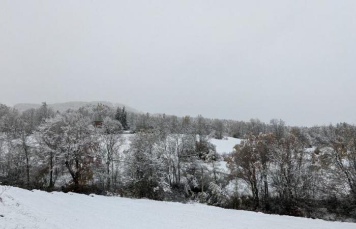 In pictures. A snowy day in the Hautes-Alpes