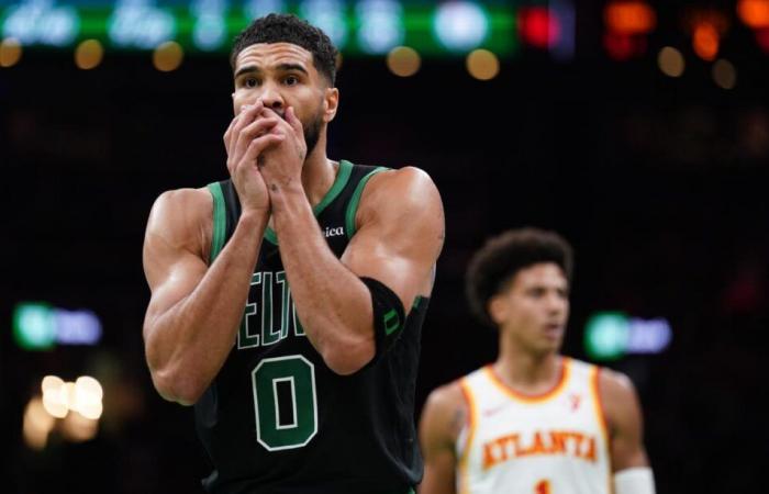 Jayson Tatum takes blame for closing seconds loss to Hawks: ‘I have got to get the ball’