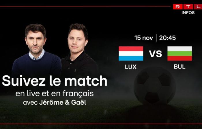 RTL Infos – League of Nations: Luxembourg-Bulgaria to follow live on RTL Infos!