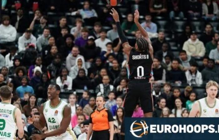 TJ Shorts and Paris get the job done against Zalgiris