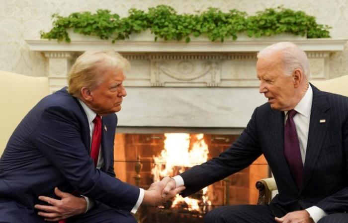 images of his handshake with Joe Biden