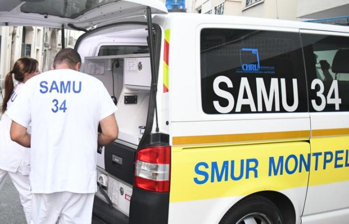 A 33-year-old motorcyclist between life and death after a road accident in the Prés d'Arènes district of Montpellier