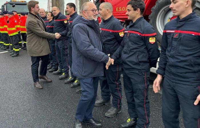 Floods in Spain: ten firefighters from the Pyrénées-Orientales on mission to Valencia