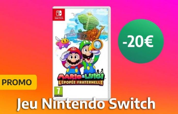 Nintendo Switch game: the new Mario & Luigi The Fraternal Epic is at the best price with this offer