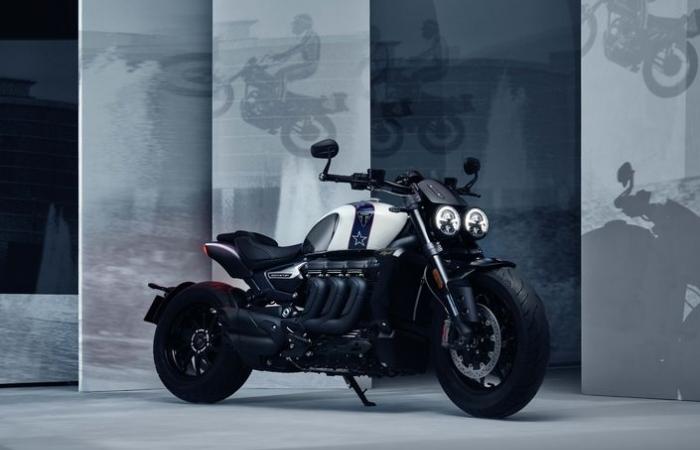 Triumph sends its Rocket 3 into the air with a limited edition