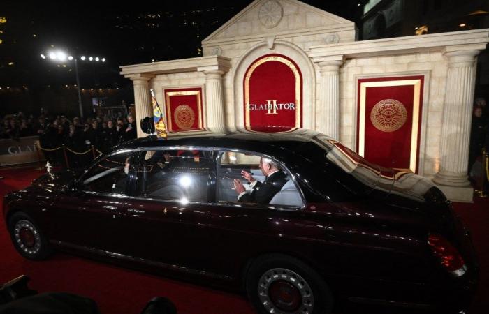 Paul Mescal, Connie Nielsen and Denzel Washington hit the red carpet at the London Royal premiere of ‘Gladiator II’ — photos