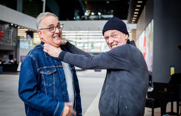 Claude Rajotte and Denis Talbot | Once a VJ, always friends!