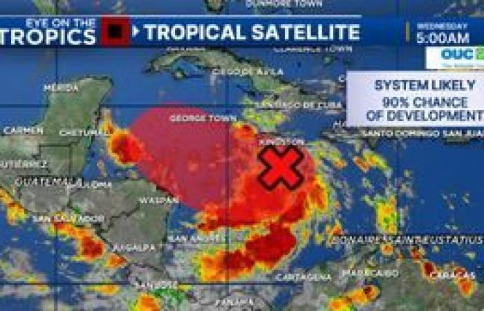 Data shows tropical system will develop and could impact Florida next week