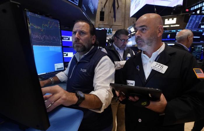 The New York Stock Exchange ends in disarray