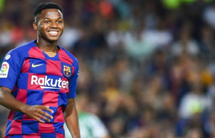 FC Barcelona: victim of a muscle injury, Ansu Fati will be absent for 4 weeks