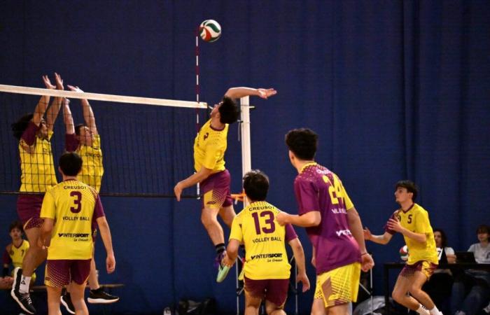 VOLLEYBALL: A difficult weekend for Le Creusot…