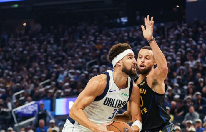 Curry’s grand showing ruins Thompson’s return to Bay Area