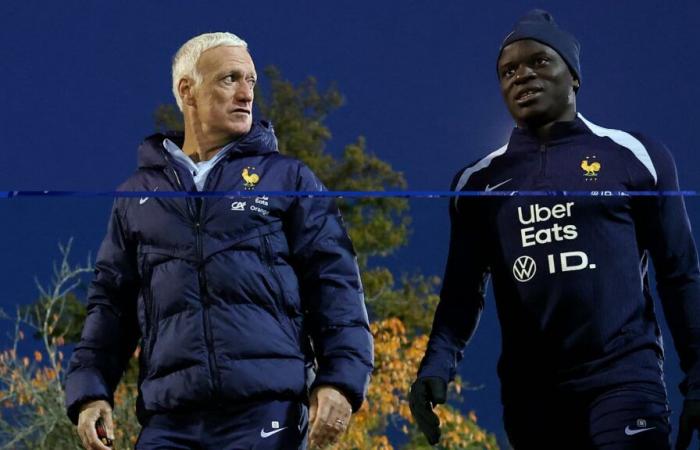 why Deschamps decided to give the captain's armband to Kanté