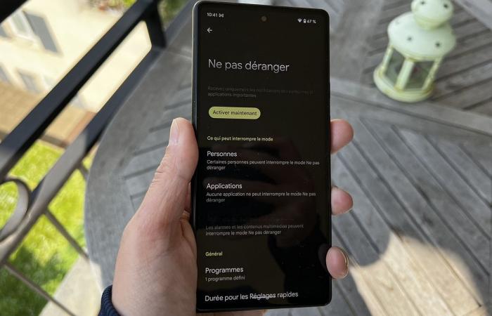 Do not disturb mode becomes customizable with this new update