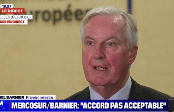 Anger of farmers: In response to their mobilization announced until December, Michel Barnier promises that France will not accept the EU-Mercosur agreement “under current conditions”